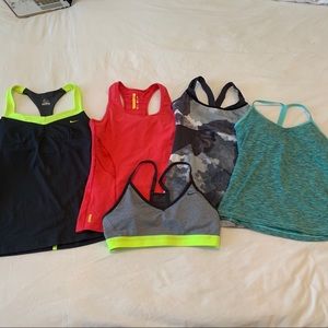 Nike Dry Fit & Lululemon Workout Tanks